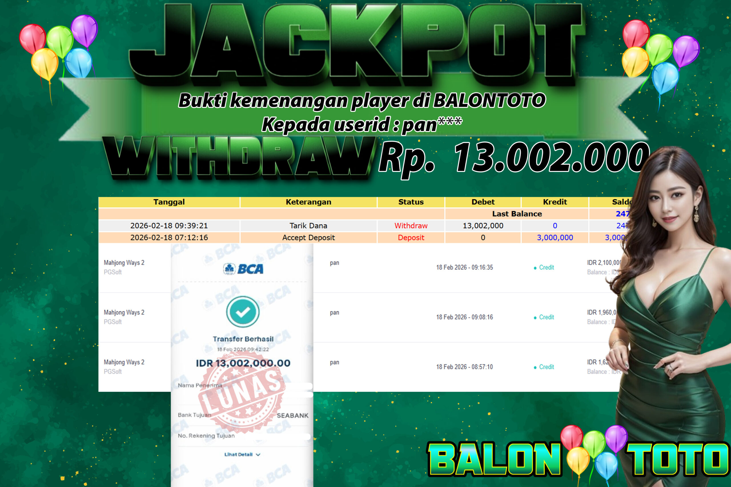 Prediksi BALONTOTO